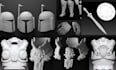 design 3d cosplay model, 3d armor, 3d weapon wearable cosplay prop 3d printing