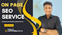 provide on page SEO services