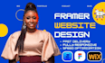 framer website develop framer website design framer developer framer website