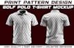create print pattern golf polo t shirt mockup and design