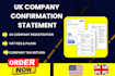 file, do incorporation your uk ltd company and do confirmation statement cs01