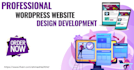 build responsive website design and business website in time
