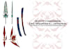 design and draw fantasy weapon for you