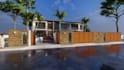 create a 2d drafting and 3d modeling for residential or commercial buildings