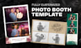 design the perfect photobooth template and 360 overlay