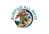 create unique fun surfing business logo design