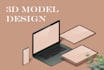 create a 3d model design