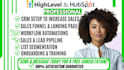 hubspot wordpress sales pipeline report gohighlevel ai jotform calendly whatsapp