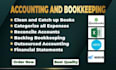 provide quickbooks setup and bookkeeping service