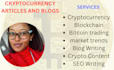 write SEO friendly cryptocurrency and blockchain articles