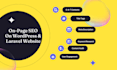 do onpage SEO optimization for wordpress, laravel website