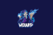 make memorable thrilling smoke wizard logo