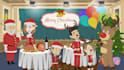create animated video for christmas and new year