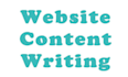 write your website content