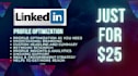 write and optimize your linkedin profile