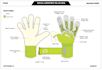 design custom goalkeeper and gaelic football gloves