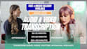transcribe audio to text and deliver fast transcription