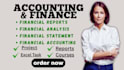 do accounting, finance, financial analysis report and excel project