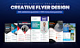 eye catching, creative flyer and dl flyer design service