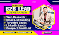 build b2b lead generation, lead list and linkedin leads