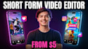 edit viral tiktok, reels, and youtube shorts for you