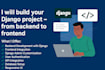 build secure, responsive django web apps with python backend