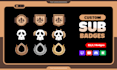 make amazing sub badges for your stream