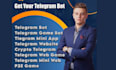 telegram crypto game, telegram bot, mini web game for telegram, p2e crypto game