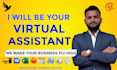 do data entry, excel data entry, web research and virtual assistant tasks