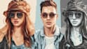 make your photo to amazing portrait vector art