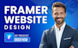 create framer website design, framer landing page as framer developer