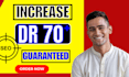 boost your ahrefs dr to 70 with proven seo strategy
