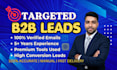 do targeted b2b lead generation and linkedin prospecting