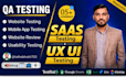 do QA testing, usability testing and website review for you