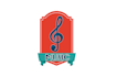 make world class music brand logo