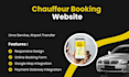 design chauffeur, limousine, taxi booking website