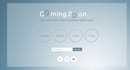 build landing, coming soon, under construction page using html CSS javascript