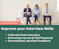 help you improve your interview skills through a mock interview and feedback