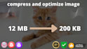 improve, resize, compress, and optimize images for web use