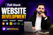 be your full stack web developer and designer