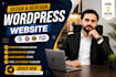 design and redesign a responsive wordpress website with elementor pro