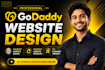 godaddy website design, redesign godaddy website, design godaddy website