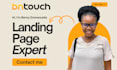 create successful landing pages using bntouch website creation software