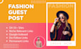 publish guest posts on fashion beauty lifestyle and jewelry blogs