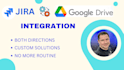 integrate jira with google drive