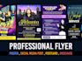 ai event, business flyer, show poster and postcard maker