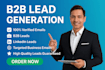 do b2b lead generation linkedin leads targeted b2b leads