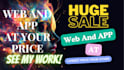 develop your dream website at lowest price web app development nextjs react any