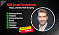 do data extraction and lead generation from google maps, web and linkedin