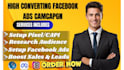 setup pixel facebook ads campaign research audience boost sales